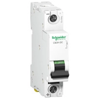 SCHNEIDER ELECTRIC Автоматичен прекъсвач - C60H-DC, 1P, 50А, крива C