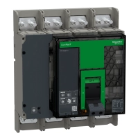 Прекъсвач, ComPacT NS1000L, 150kA at 415VAC, 4P, фиксиран, ръчно управление, MicroLogic 5.0 контролен блок, 1000A