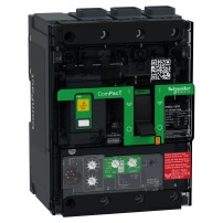 Автоматичен прекъсвач NSXm 36kA Vigi 100A 3P Конектори EverLink