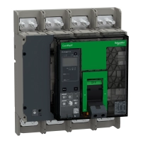 Прекъсвач, ComPacT NS1250N, 50kA при 415VAC, 4P, фиксиран, ръчно управление, MicroLogic 5.0A контролен блок, 1250A