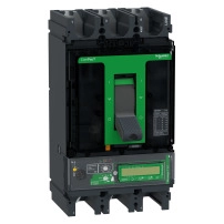 Автоматичен прекъсвач, ComPacT NSX400F, 36kA/415VAC, 3 полюса, MicroLogic Vigi 7.3E изключвателно устройство 400A