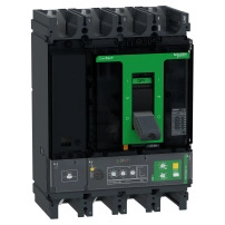 Автоматичен прекъсвач, ComPacT NSX400F, 36kA/415VAC, 4 полюса, MicroLogic Vigi 4.3 изключвателно устройство 400A