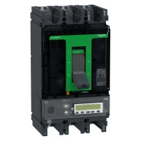 Автоматичен прекъсвач, ComPacT NSX400HB2, 100kA/690VAC, 3 полюса, MicroLogic 6.3E изключвателно устройство 400A