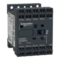 Контролно реле, TeSys K, 4P(4NO), 690V, 24V DC бобина ниска консумация
