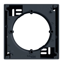 SCHNEIDER ELECTRIC Единична конзола за открит монтаж, Антрацит Asfora-1-gang surface box-anthracite