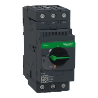 SCHNEIDER ELECTRIC Автоматичен прекъсвач с магнитна защита TeSys GV3, 3P, 50A, EverLink BTR конектори