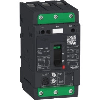 SCHNEIDER ELECTRIC Моторна защита, TeSys GV4, 3P, 115A, 100kA, термомагнитна, Everlink