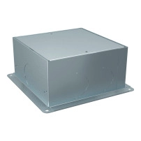 Unica System+ - подова кутия контакти - 4 модула