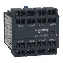SCHNEIDER ELECTRIC Спомагателен блок контакт TeSys K, 4NO