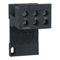 Adapter terminal block, TeSys Deca, for separate mounting of LRD04L-D32L LR3D04L-D32L LR9D01-D32