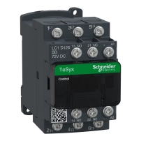 SCHNEIDER ELECTRIC Контактор, 3P(3NO), AC-3, <=440V 12A, 72VDC