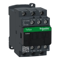 Контактор TeSys D - 3P(3 NO) - AC-3 - <= 440 V 18 A - 12 V DC, бобина