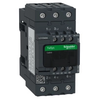 SCHNEIDER ELECTRIC Контактор, 3P(3 NO), AC-3/AC-3e, 0-440V, 40A, бобина 100-250VAC/DC