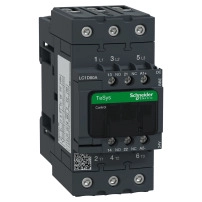 Контактор, TeSys Deca, 3P(3 NO), AC-3/AC-3e, 0 to 440V, 66A, 24V DC coil, EverLink