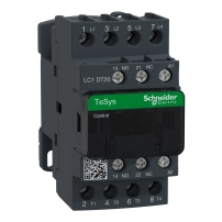 Контактор, TeSys Deca, 4P(4 NO), AC-1, 0 to 440V, 20A, 240VAC 50/60Hz coil