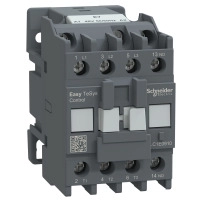 Контактор Easy TeSys Control,LC1E,3P(3NO),AC-3,<=440V,9A,48V AC бобина,50/60Hz,1NO спомагателен контакт