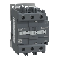 Контактор Easy TeSys Control,LC1E,3P(3NO),AC-3,<=440V,80A,24V AC бобина,50/60Hz