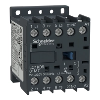 Контактор 3P 6A AC3 2.2KW 1NC 24V 50HZ