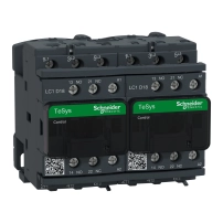 SCHNEIDER ELECTRIC Реверсивна група контактори - 3P(3NO), AC-3, <=440V 18A, 24V AC