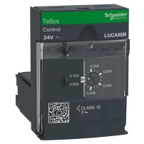 Standard control unit, TeSys Ultra, 3P, 0.15 to 0.6A, 690VAC, thermal magnetic protection, class 10, 24VAC coil