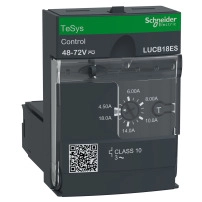 Специален блок за управление LUCB - клас 10 - 4.5...18 A - 48...72 V DC/AC