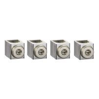 SCHNEIDER ELECTRIC Алумин.  конектори, к-кт от 4 бр. (25mm²  - 95mm², 250A)