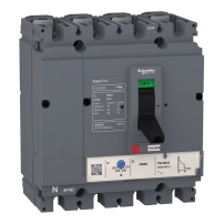 прекъсвач EasyPact CVS160F, 36kA, 415VAC, 160A номинален, термомагнитно TM-D изключващо у-во, 4P 3d