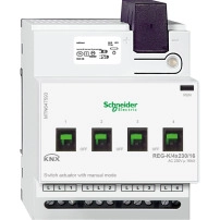 SCHNEIDER ELECTRIC Модул KNX превключвател REG-K/4x230/16
