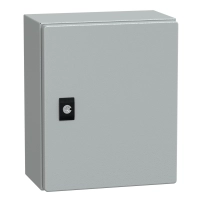 Табло Spacial CRN с плътна врата с монтажна плоча, H300xW250xD150 IP66 IK10 RAL7035..