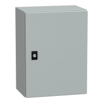 SCHNEIDER ELECTRIC Табло Spacial CRN с плътна врата с монтажна плоча, H400xW300xD200 IP66 IK10 RAL7035