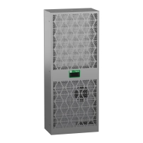 Климатик за страничен монтаж, Climasys CU, Неръждаема стомана, 2kW, 3 полюса, 380/460V, 50/60Hz, IP55