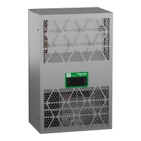 Климатик за страничен монтаж , Climasys CU, Неръждаема стомана, 350W, 230V, 50/60Hz, IP55