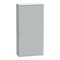 Табло за стоящ монтаж, полиестер PLAT отворен капак с козирка 1500x750x320 IP44