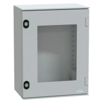 SCHNEIDER ELECTRIC Полиестерно табло, проз. врата, 430x330x200mm, IP66, IK08, RAL7035