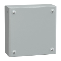 Метална кутия с непрозрачна врата 200x200x80