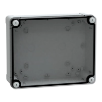Индустриална кутия TBS 241x192x87 с прозрачен капак