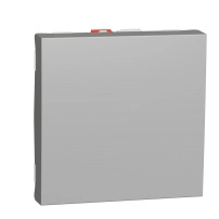 Девиаторен ключ One-way switch 10A 2modules Алуминий