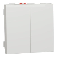 Сериен ключ Double one-way switch 10A 2modules