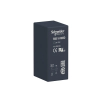 SCHNEIDER ELECTRIC Interface plug in relay, 16A, 1CO, 24V DC