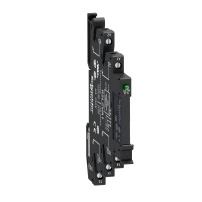 SCHNEIDER ELECTRIC SLIM реле + цокъл 1C/O LED 24VAC/DC SCRW RSL1PVBU