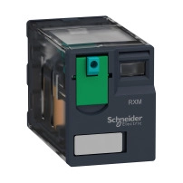 Miniature relay 12A 2CO lock 110V DC