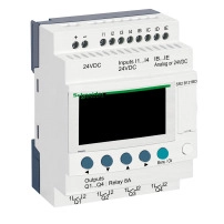 SCHNEIDER ELECTRIC Контролер  Zelio SR 12 I-O 24 VDC SR2B121BD