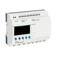 SCHNEIDER ELECTRIC Контролер Zelio 20 I-O, 24V DC /HS код:85364900, COO:Франция, 0.4kg/