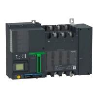"АВР превключвател, TransferPacT Active автоматичен, 320A, 3P, LCD, корпус 630A, 400V"