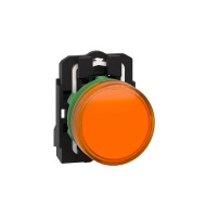 SCHNEIDER ELECTRIC Сигнална лампа жълта 24V LED Pilot light, complete, 24V, Orange