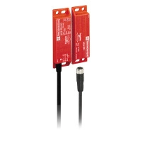 Telemecanique Защитен изключвател XCSDMP, 2 NC, staggered, M12 0.15m.
