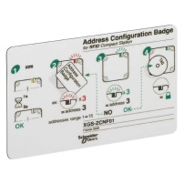 OSITRACK ADRESS CONFIGURATION BADGE
