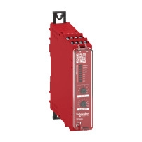 Модул за безопасност, Harmony Safety Automation, Cat.4, features 2*XPSUAF + enabling movement, 48-240v AC/DC, screw