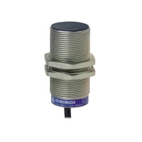 Telemecanique Индуктивен сензор  XS5 M30, L62mm, brass, Sn10mm, 12..48VDC, кабл 2м.