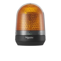 SCHNEIDER ELECTRIC Сигнална лампа, светеща, оранжева, 100mm, LED, 100-230V AC
